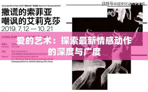 爱的艺术：探索最新情感动作的深度与广度