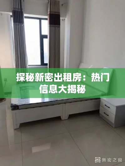 探秘新密出租房:热门信息大揭秘