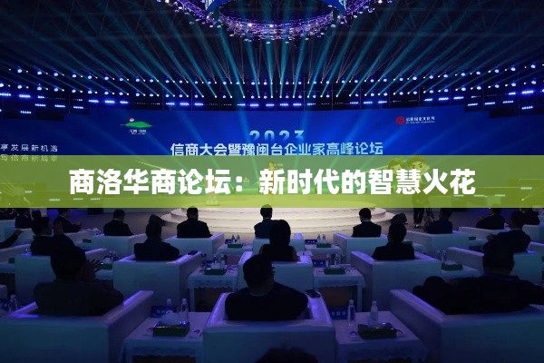 商洛华商论坛:新时代的智慧火花
