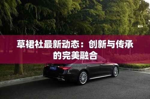 草裙社最新动态：创新与传承的完美融合