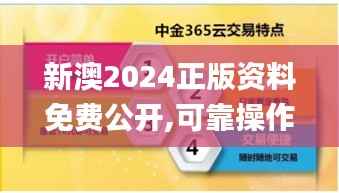 新澳2024正版资料免费公开,可靠操作策略方案_vShop6.591