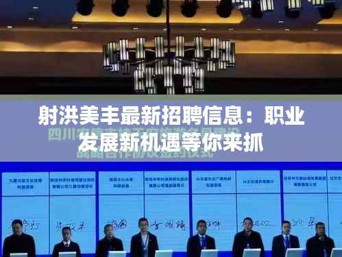 射洪美丰最新招聘信息：职业发展新机遇等你来抓
