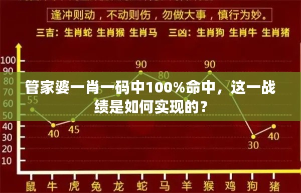 管家婆一肖一码中100%命中，这一战绩是如何实现的？