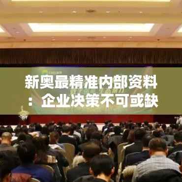 新奥最精准内部资料：企业决策不可或缺的参考