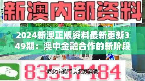 2024新澳正版资料最新更新349期：澳中金融合作的新阶段