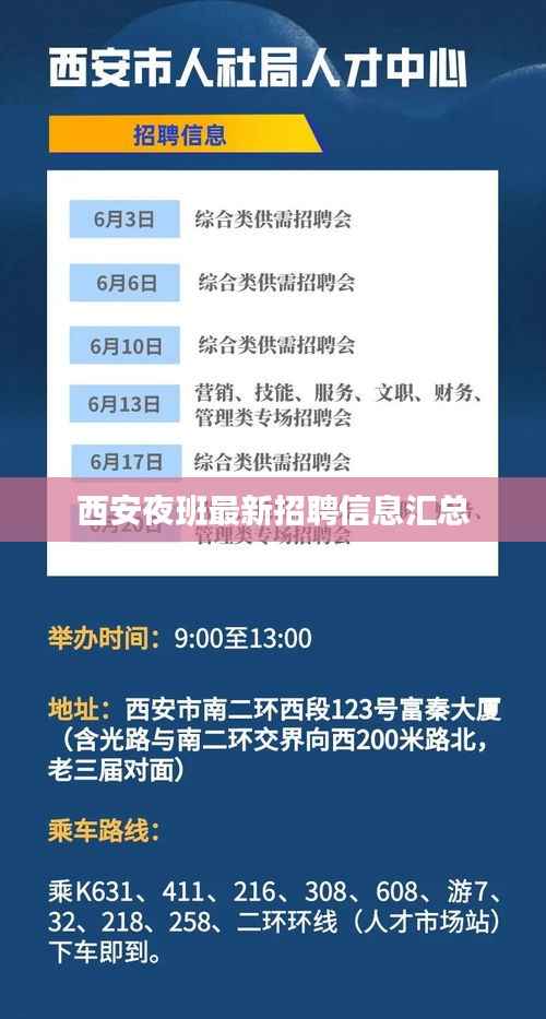 西安夜班最新招聘信息汇总