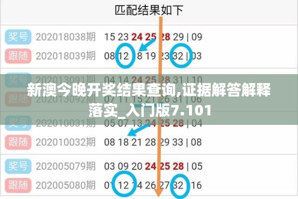新澳今晚开奖结果查询,证据解答解释落实_入门版7.101