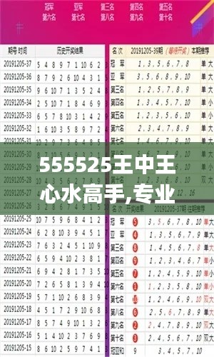555525王中王心水高手,专业执行解答_黄金版2.541