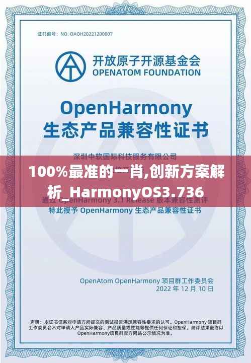 100%最准的一肖,创新方案解析_HarmonyOS3.736