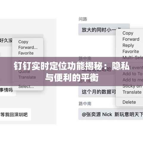 钉钉实时定位功能揭秘：隐私与便利的平衡