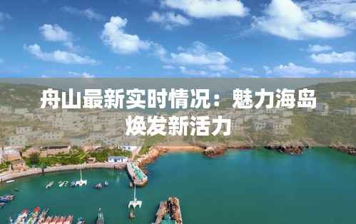 舟山最新实时情况:魅力海岛焕发新活力