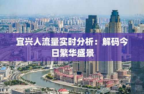 宜兴人流量实时分析：解码今日繁华盛景