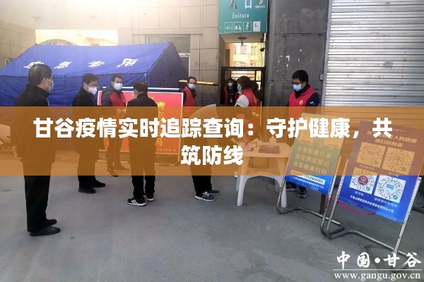 甘谷疫情实时追踪查询:守护健康,共筑防线