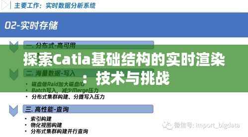 探索Catia基础结构的实时渲染：技术与挑战