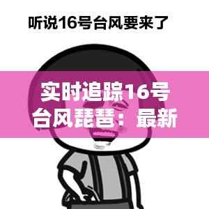 实时追踪16号台风琵琶:最新路径及影响分析