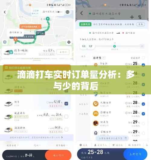 滴滴打车实时订单量分析：多与少的背后