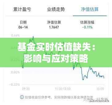 基金实时估值缺失:影响与应对策略