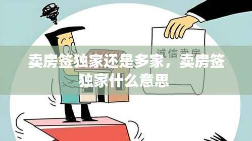 卖房签独家还是多家，卖房签独家什么意思 