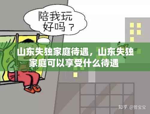 山东失独家庭待遇,山东失独家庭可以享受什么待遇