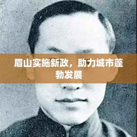 眉山实施新政,助力城市蓬勃发展