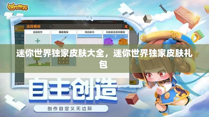 迷你世界独家皮肤大全，迷你世界独家皮肤礼包 