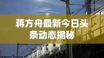 蒋方舟最新今日头条动态揭秘