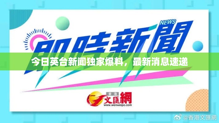 今日英台新闻独家爆料，最新消息速递