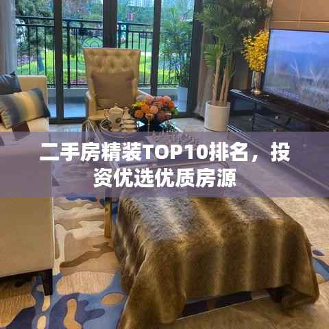 二手房精装TOP10排名,投资优选优质房源