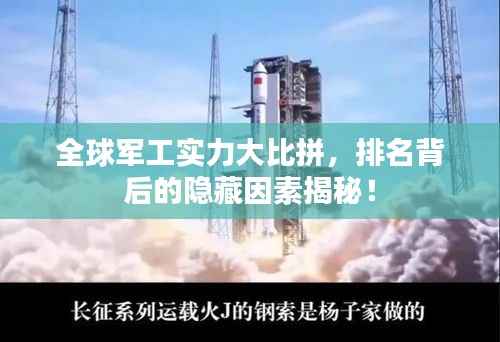 全球军工实力大比拼,排名背后的隐藏因素揭秘!