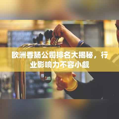 欧洲香肠公司排名大揭秘，行业影响力不容小觑