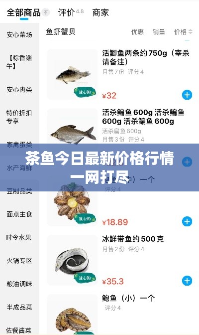 茶鱼今日最新价格行情一网打尽