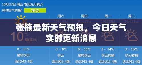 张掖最新天气预报,今日天气实时更新消息
