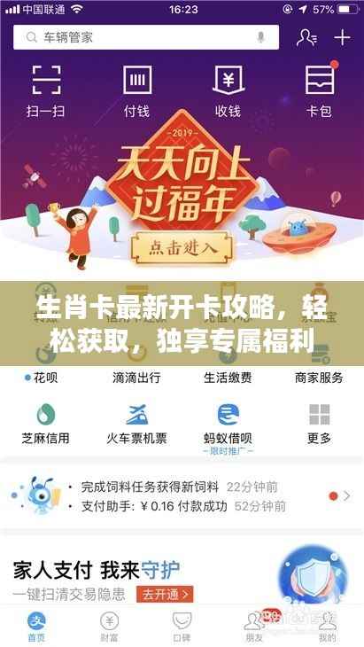 生肖卡最新开卡攻略，轻松获取，独享专属福利特权！