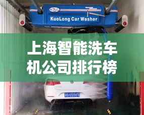 上海智能洗车机公司排行榜揭晓,领先企业一览
