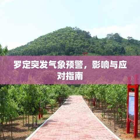 罗定突发气象预警，影响与应对指南