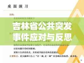 吉林省公共突发事件应对与反思，策略与启示