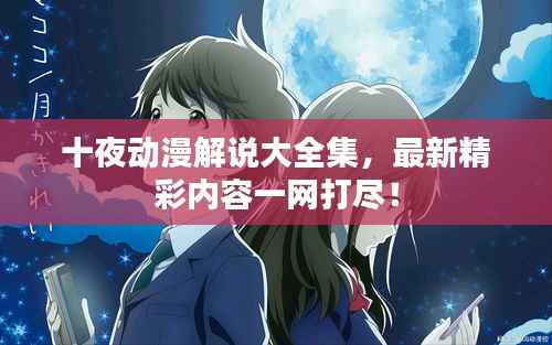 十夜动漫解说大全集,最新精彩内容一网打尽!