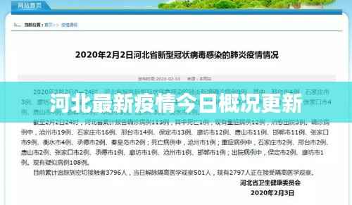 河北最新疫情今日概况更新