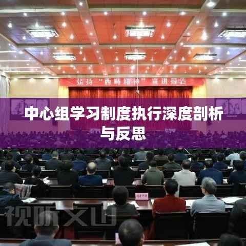 中心组学习制度执行深度剖析与反思